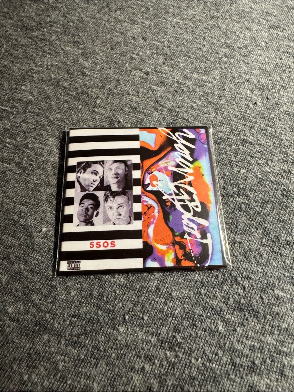 5SOS Youngblood Mini Brands Mini Vinyl Record
